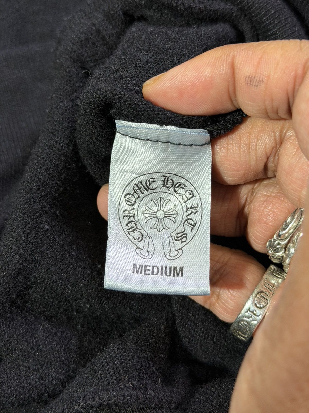 Chrome Hearts Vertical Script RS3 Cross Zip up Size M / US 6-8 / IT 42-44 - 11 Thumbnail