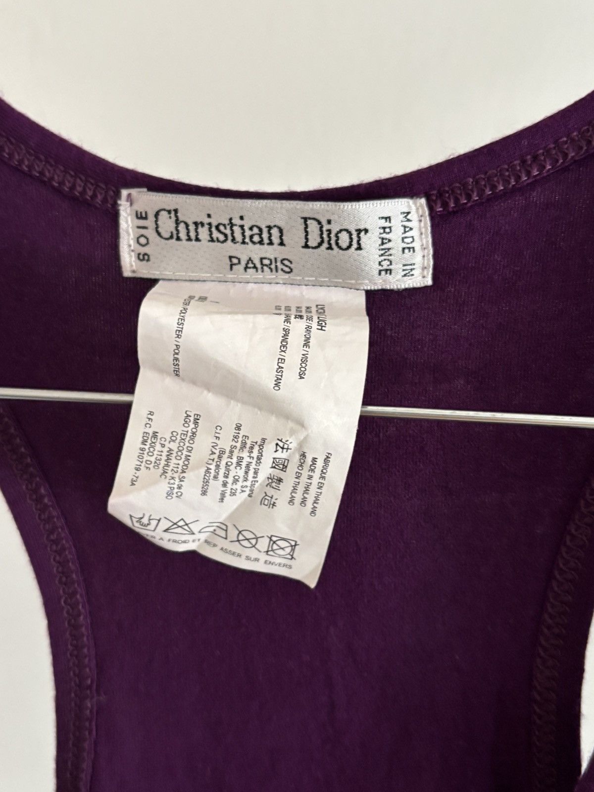 Dior Dior tank top SHINY LOGO Size S / US 4 / IT 40 - 9 Thumbnail