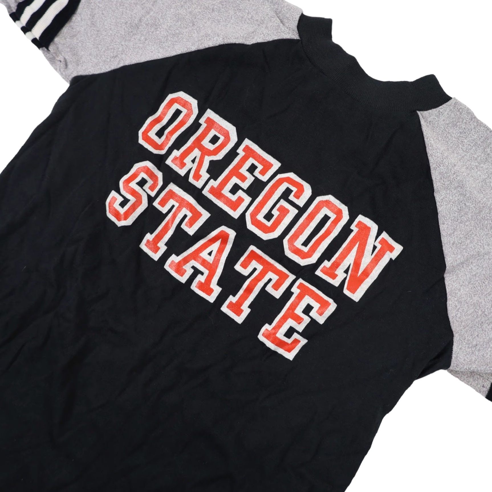 Vintage VINTAGE Oregon State College Mens T Shirt Black Small Graphic Spellout Shirt Mens Black Boys Girls Womens Mens Size US S / EU 44-46 / 1 - 2 Thumbnail