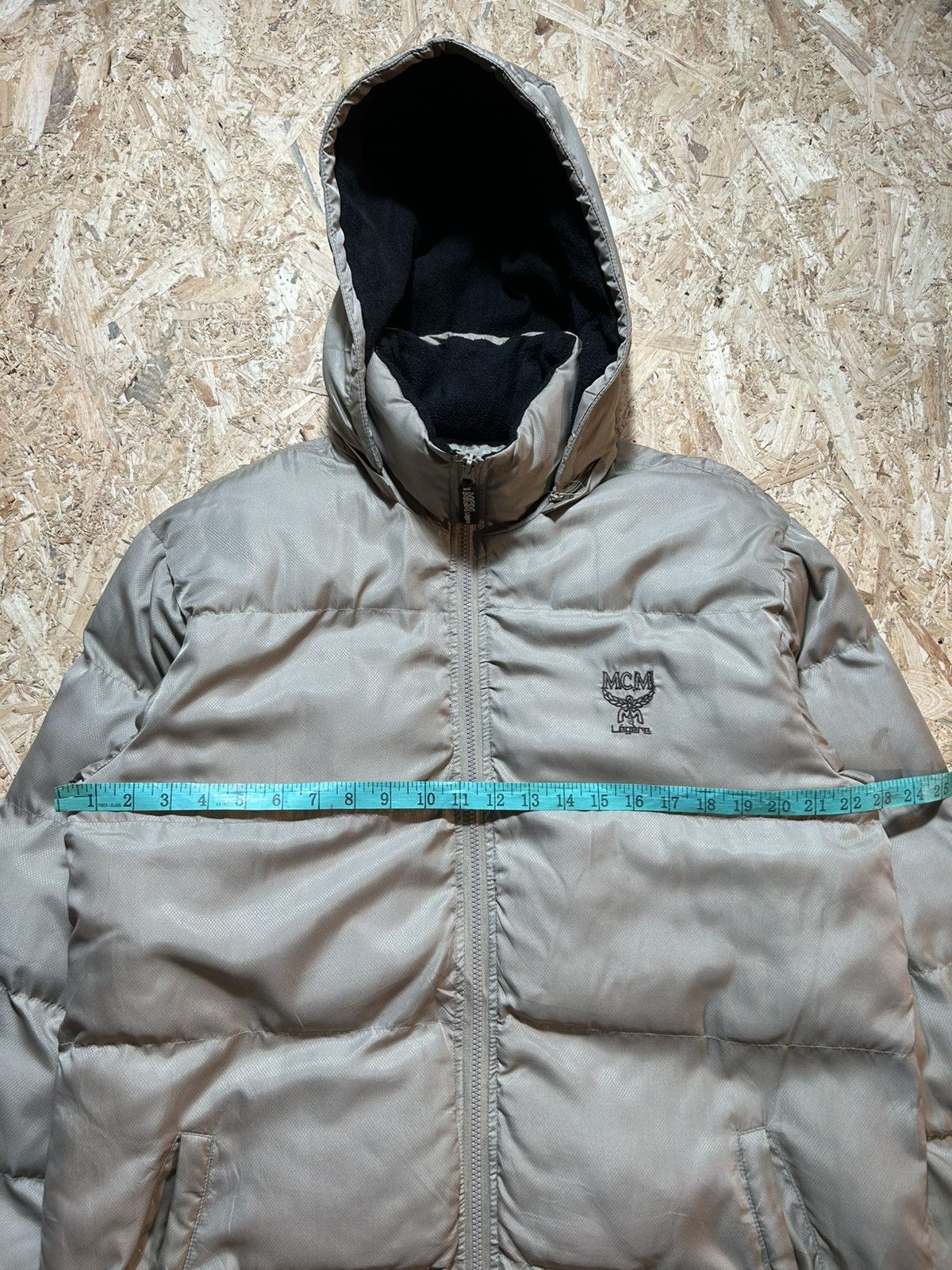 MCM Vintage MCM Puffer Hoodie Zipper Jacket Size US L / EU 52-54 / 3 - 17 Thumbnail