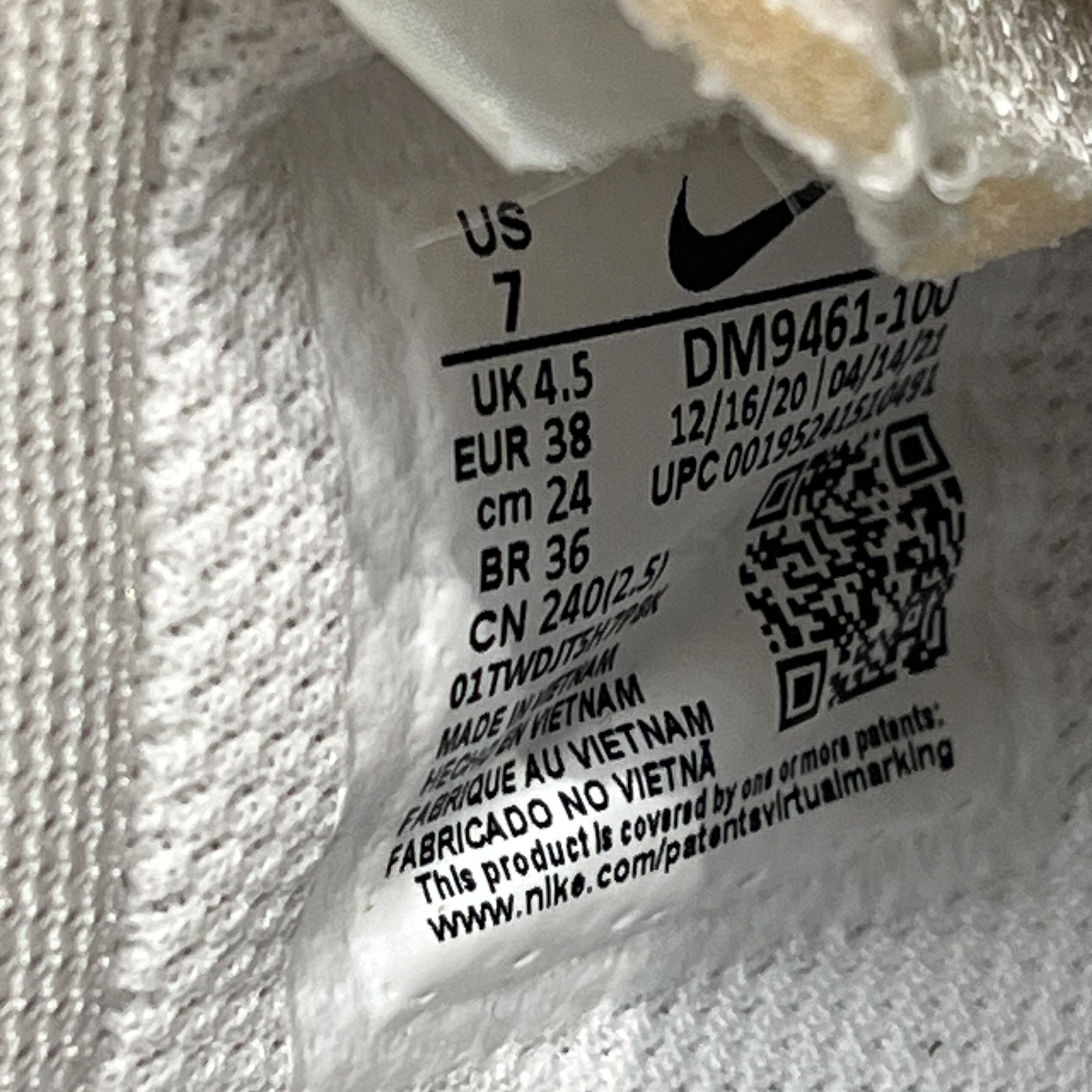 Nike Nike Air Force 1 Low Prm Jewels White (W) Size US 7 / IT 37 - 7 Thumbnail