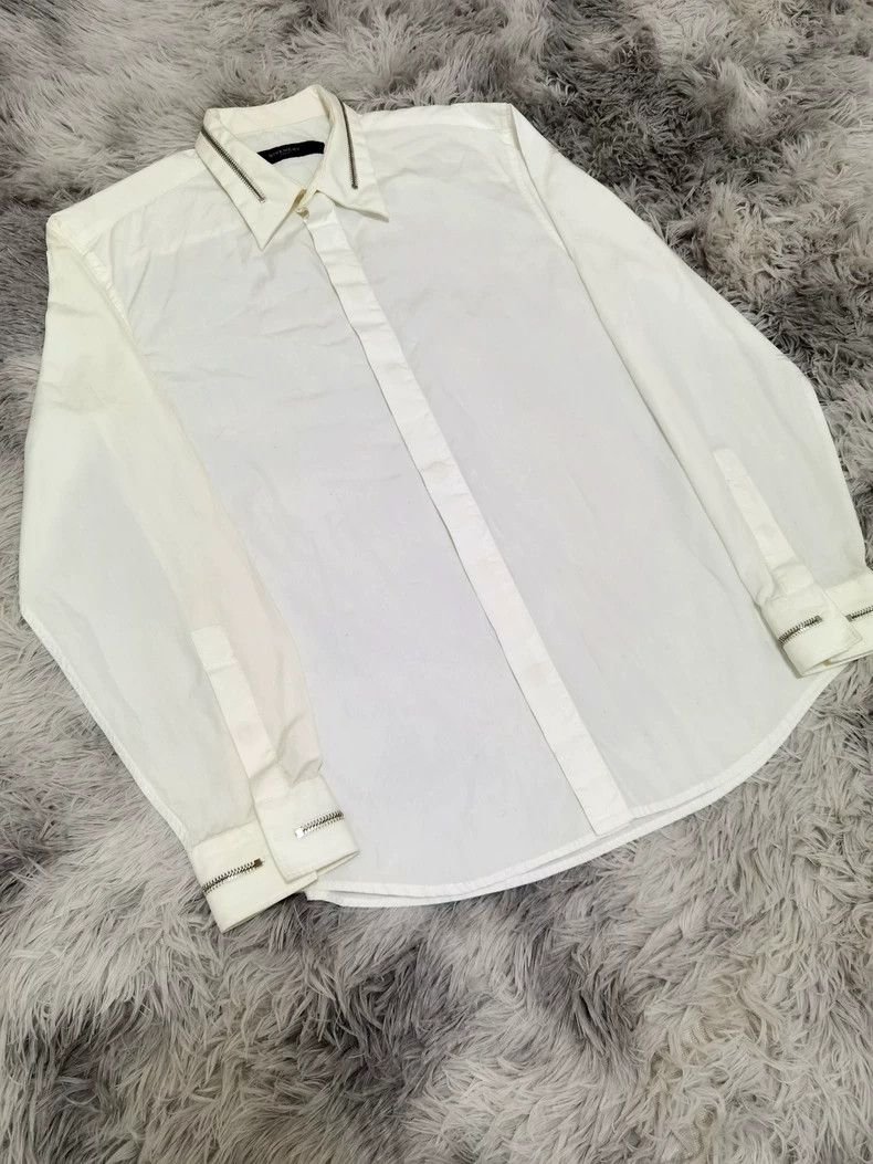 Givenchy Givenchy White long-sleeved shirt size 39 Size US L / EU 52-54 / 3 - 2 Thumbnail
