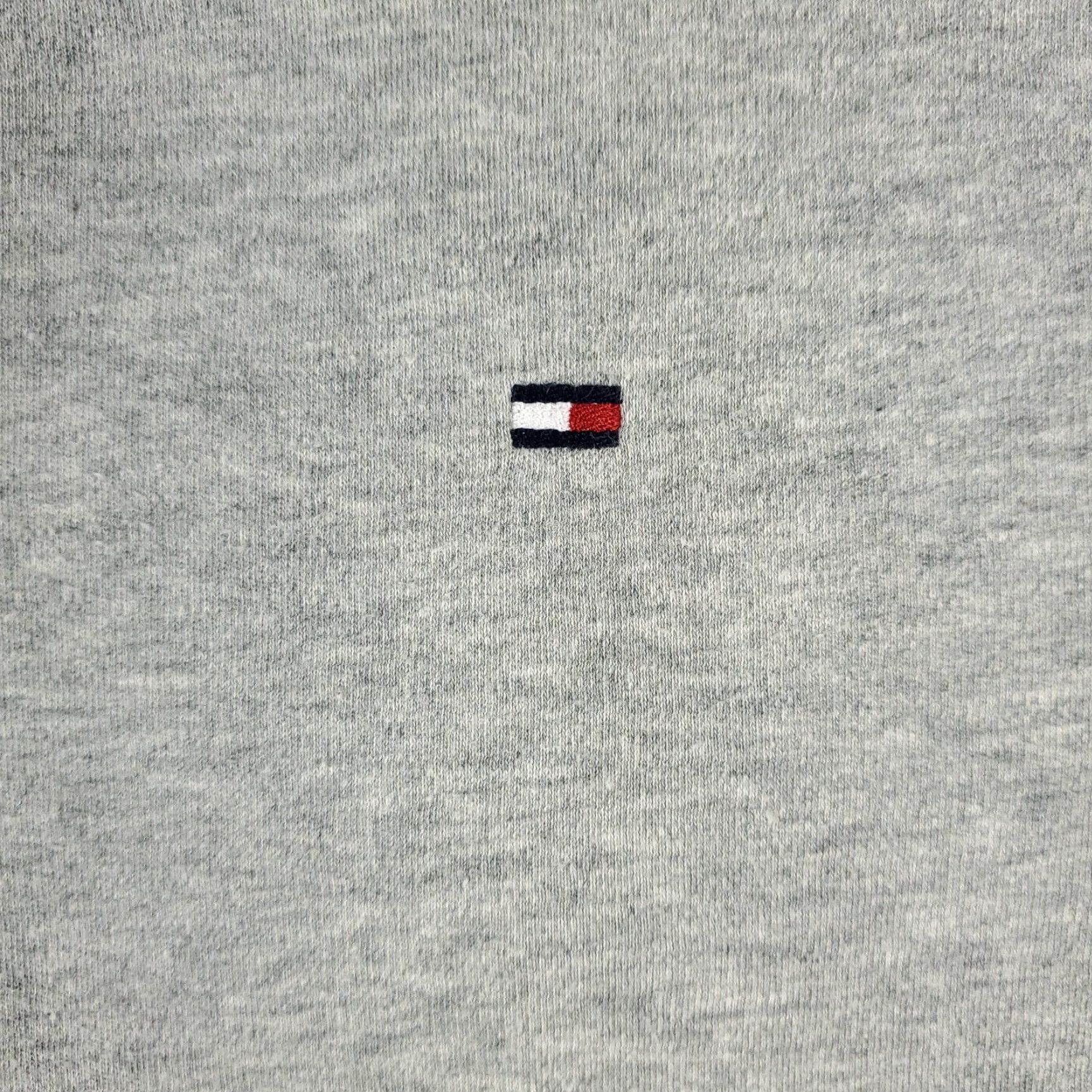 Tommy Hilfiger Tommy Hilfiger Polo Shirt Mens Large Gray Solid Short Sleeve Casual Button-Front MIS-Style 90s Classic Preppy Mens Size US L / EU 52-54 / 3 - 3 Thumbnail