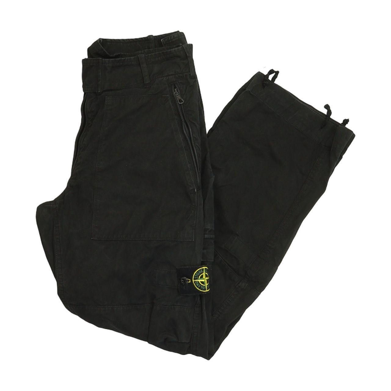 Stone Island Stone Island Type RE-T Side Badge Heavy Cargo Pants Size US 34 / EU 50 - 1 Thumbnail