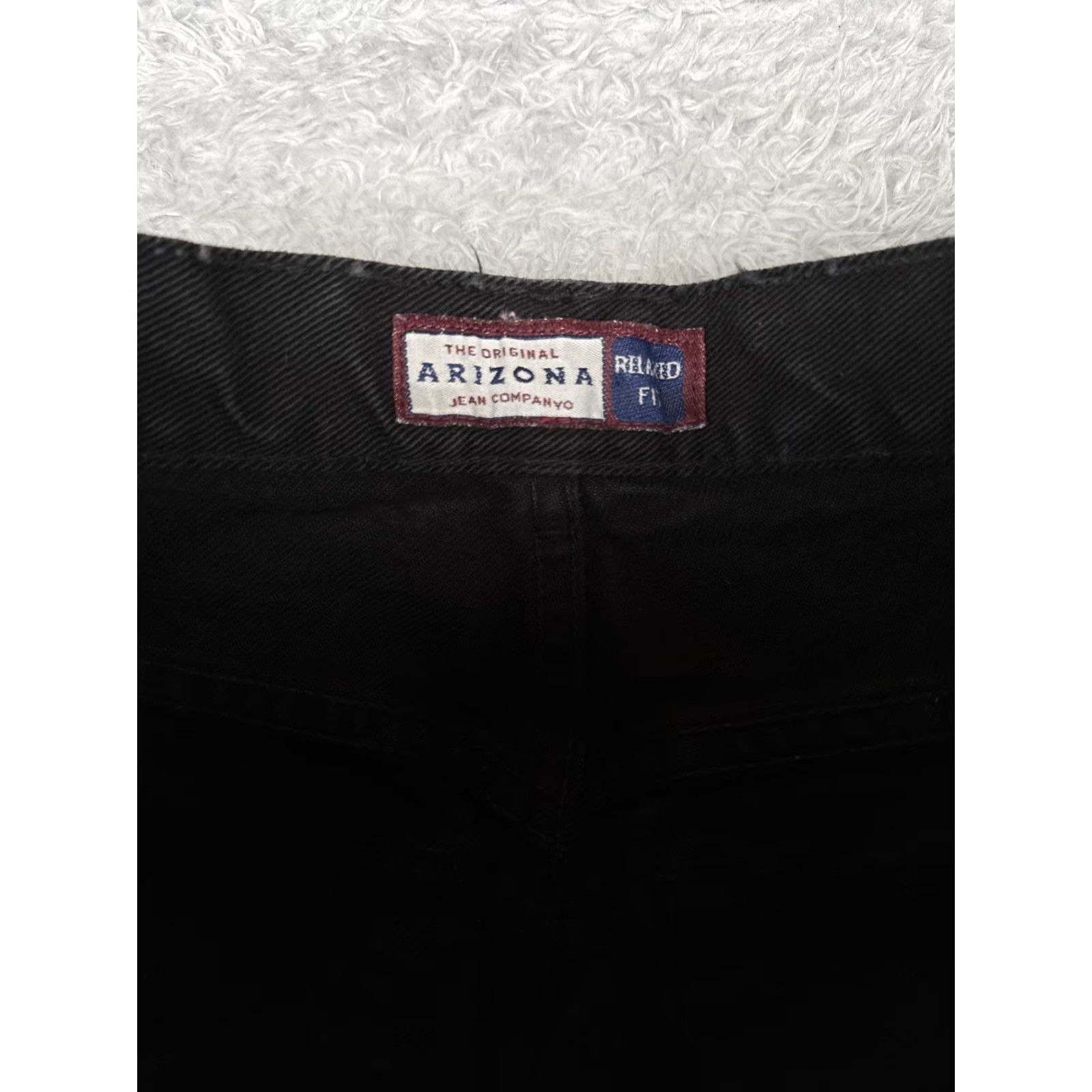 Vintage VINTAGE The Original Arizona Jean Co. Jeans Women 5-Pocket Den­im Black 100% Cotton Relaxed Straight 25x30 Adult Junior Size 9A Womens Size 30" / US 8 / IT 44 - 6 Thumbnail