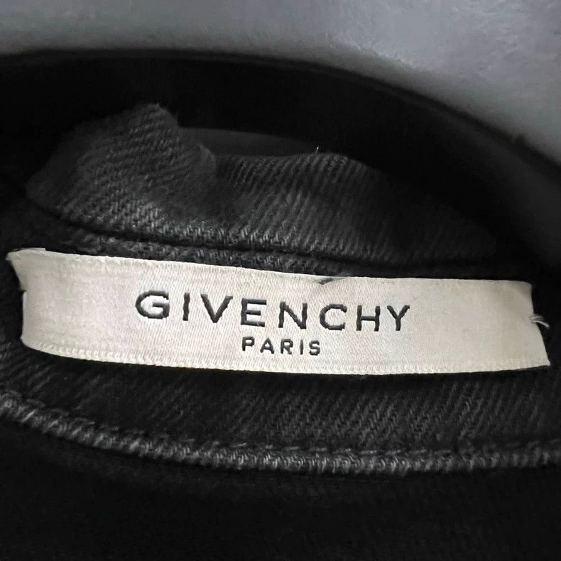 Givenchy Givenchy Geometric Irregular Line Denim Jacket Size US M / EU 48-50 / 2 - 3 Thumbnail