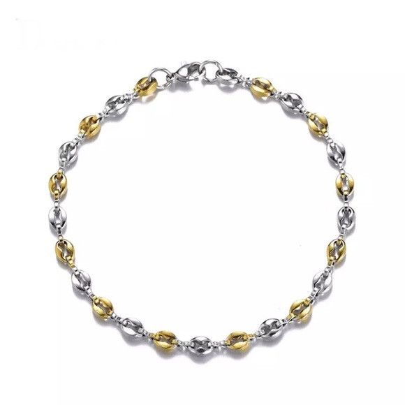 Other Stainless Steel Coffee Chain Bracelet Size ONE SIZE - 1 Thumbnail