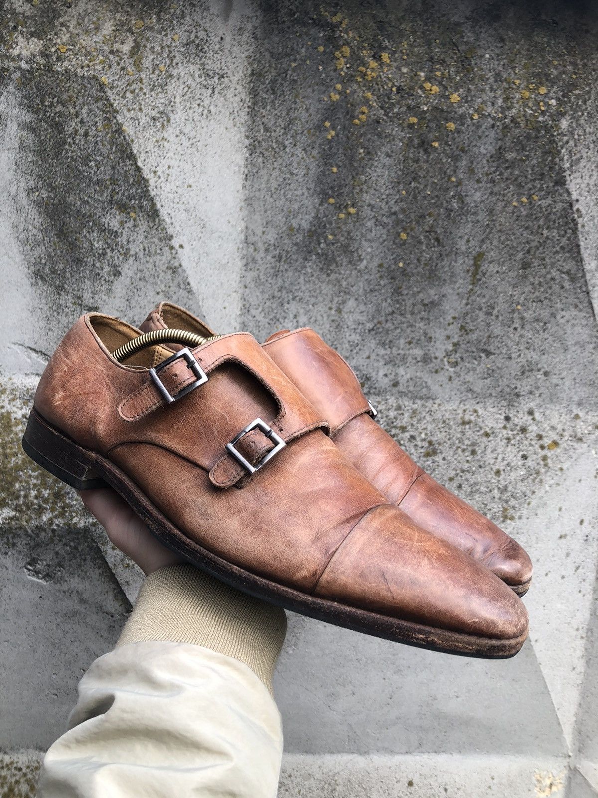 Avant Garde x Vintage Italian Vintage Gordon Bros Leather Brown Shoes, Men's (Size 11)
