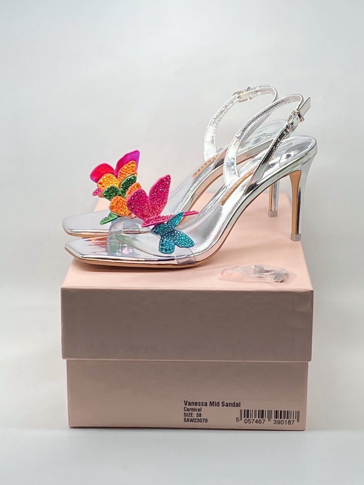 Sophia Webster Sophia Webster Embellish Butterfly Slingback Sandals size 38 Size US 8 / IT 38 - 11 Thumbnail