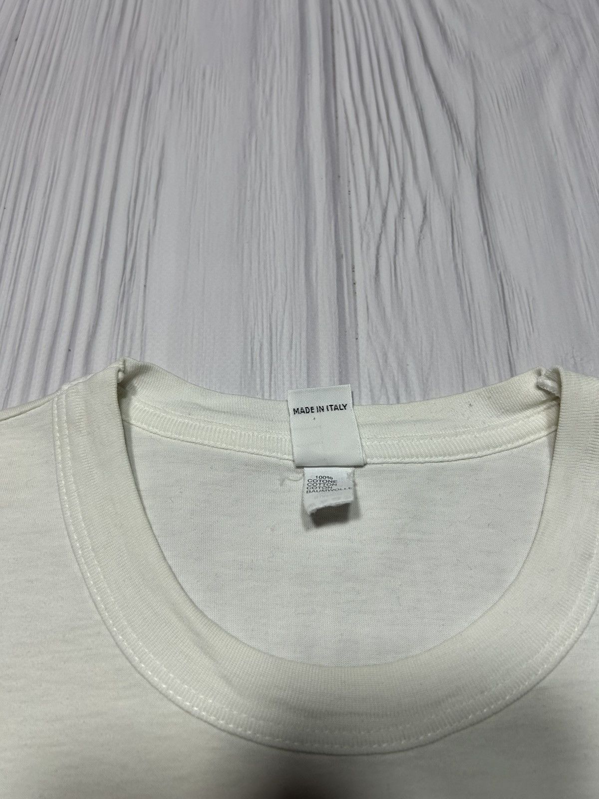 Valentino Valentino Body V Logo White T-Shirt Size US L / EU 52-54 / 3 - 8 Thumbnail