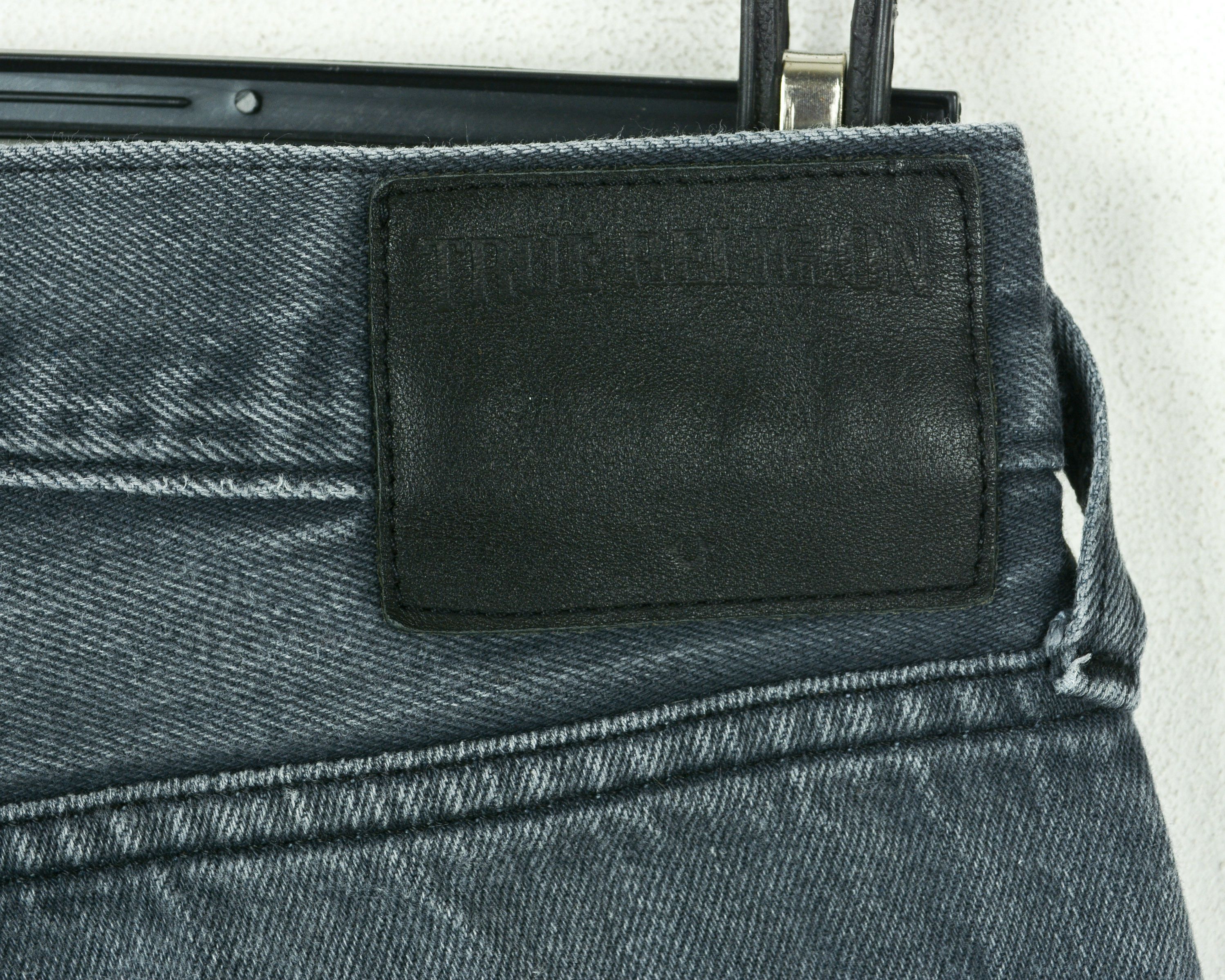 True Religion Rocco Slim denim Mens Size W31 L34 Grey Jeans Pants Trousers Size US 31 - 6 Thumbnail