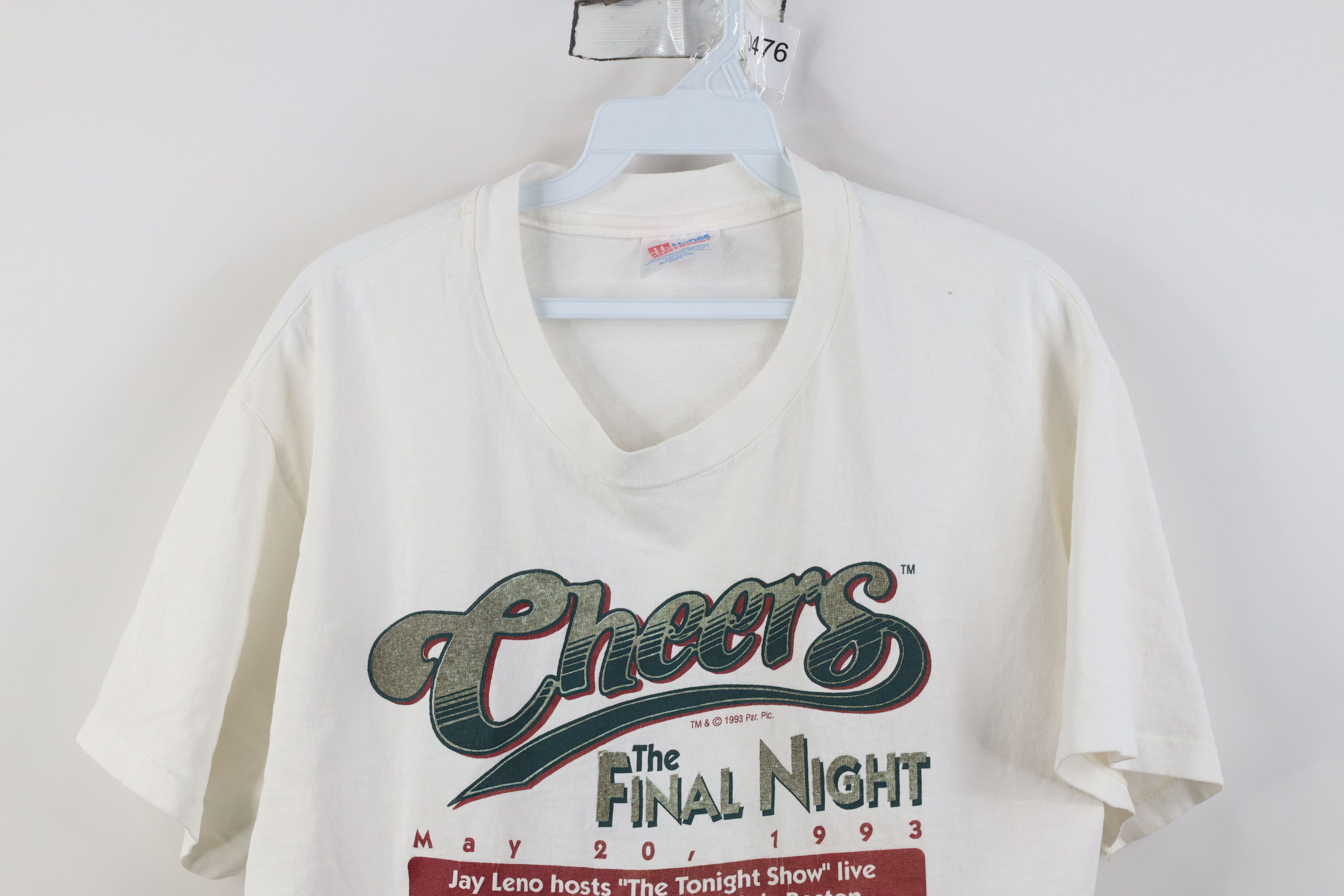 Vintage Vintage 90s Final Night Jay Leno Tonight Show T-Shirt USA Size US L / EU 52-54 / 3 - 2 Thumbnail