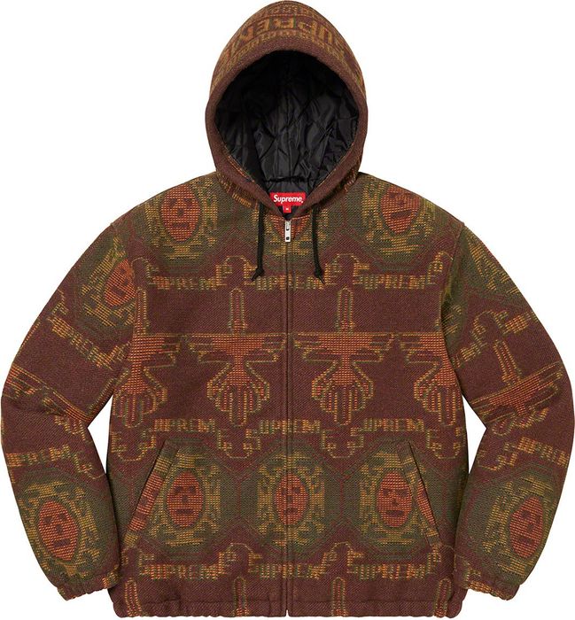 Supreme best sale jacquard jacket