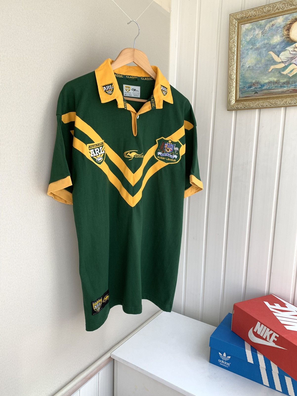 Vintage Classic Australia Rugby League ARL Vintage Jersey Size L Size US L / EU 52-54 / 3 - 1 Thumbnail