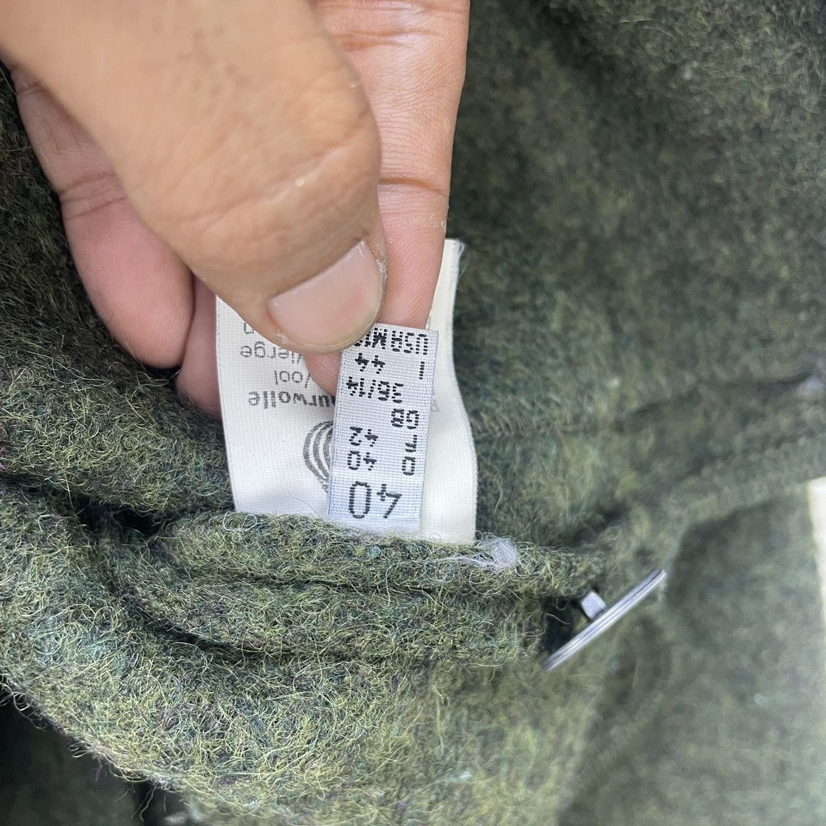 Autumn Cashmere × Designer × GIESSWEIN Rare Giesswein Wool Jacket Size S / US 4 / IT 40 - 6 Thumbnail
