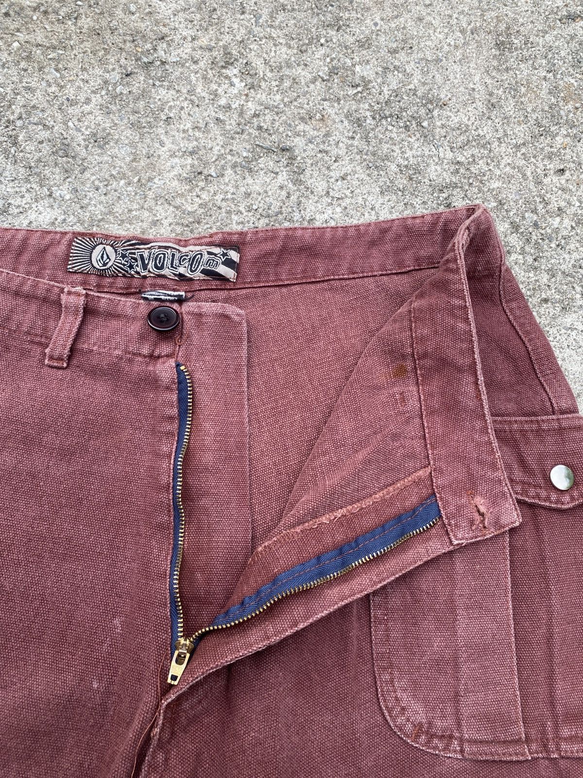 Vintage × Volcom Vintage 90’s Volcom Skateboard Short Pant Size US 32 / EU 48 - 6 Thumbnail