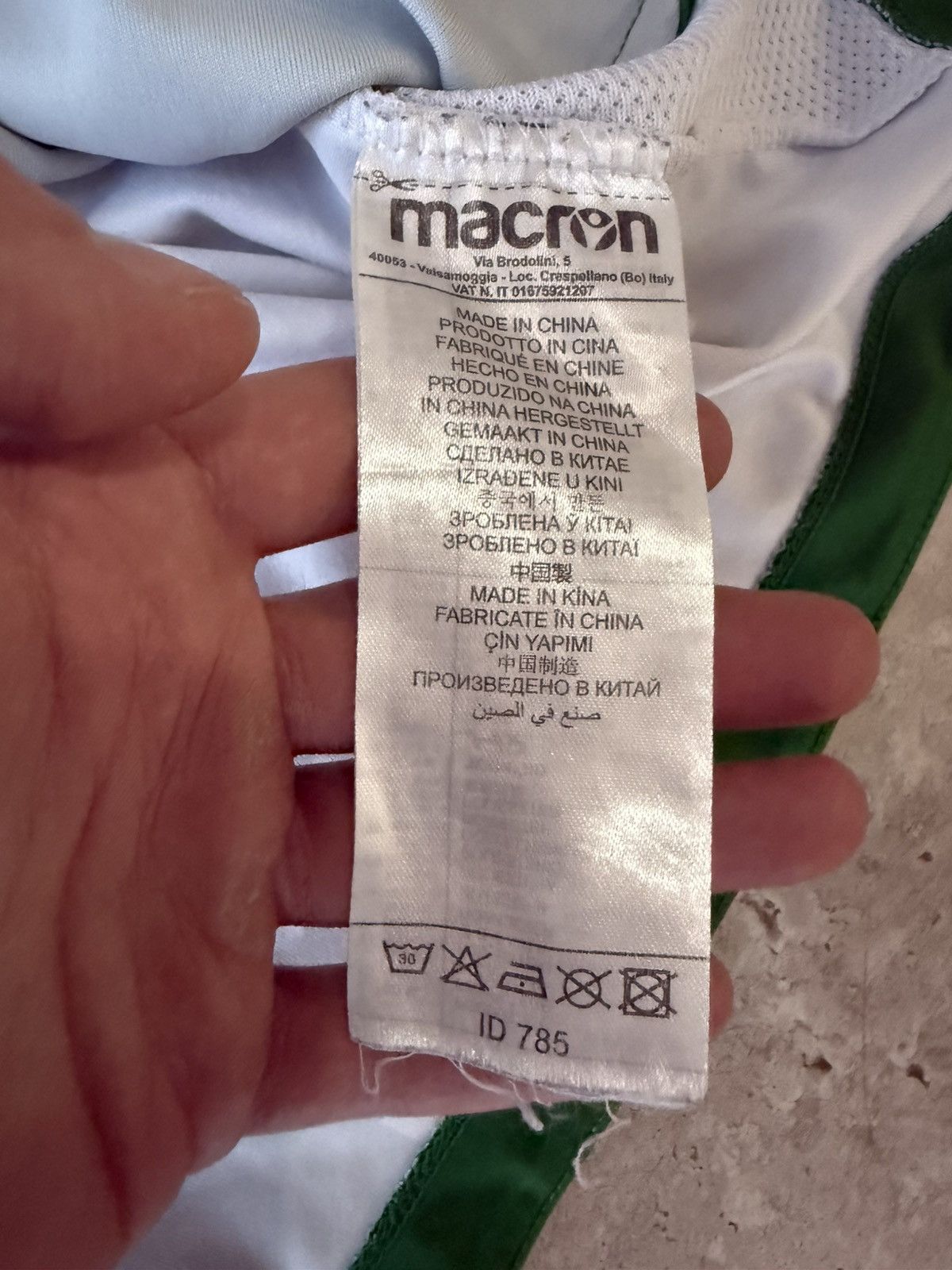 Macron Macron Sporting Club Home Jersey Size US M / EU 48-50 / 2 - 4 Thumbnail