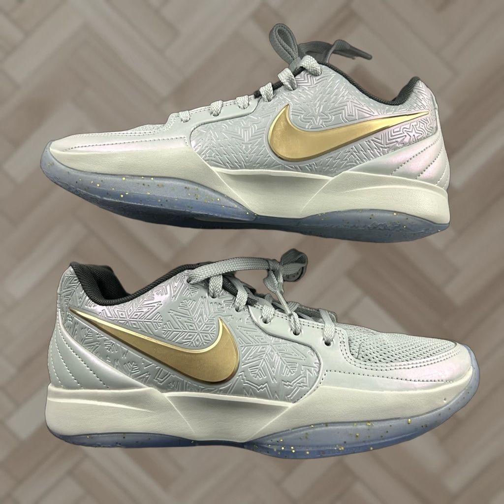 Nike Nike Ja 2 Sneaker Mens US Size 8 FV6070-002 White 90s Football Theme - Nike Ja 2 Sneaker Mens 8 White FV6070-002 Size US M / EU 48-50 / 2 - 1 Thumbnail