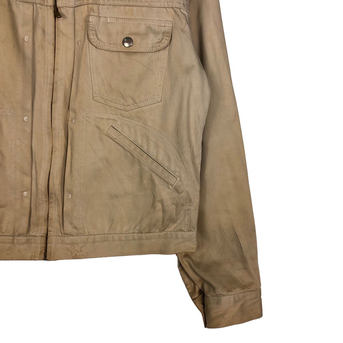 Japanese Brand 🔥Vintage 60’s Cropped Biker Jacket Maverick Talon Zipper Size US L / EU 52-54 / 3 - 5 Thumbnail