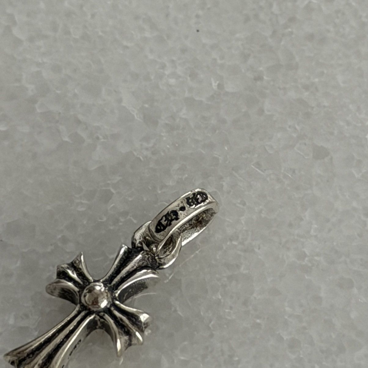 Chrome Hearts CHROME HEARTS SILVER BABY FAT PAVE DIAMOND PENDANT CHARM Size ONE SIZE - 3 Thumbnail