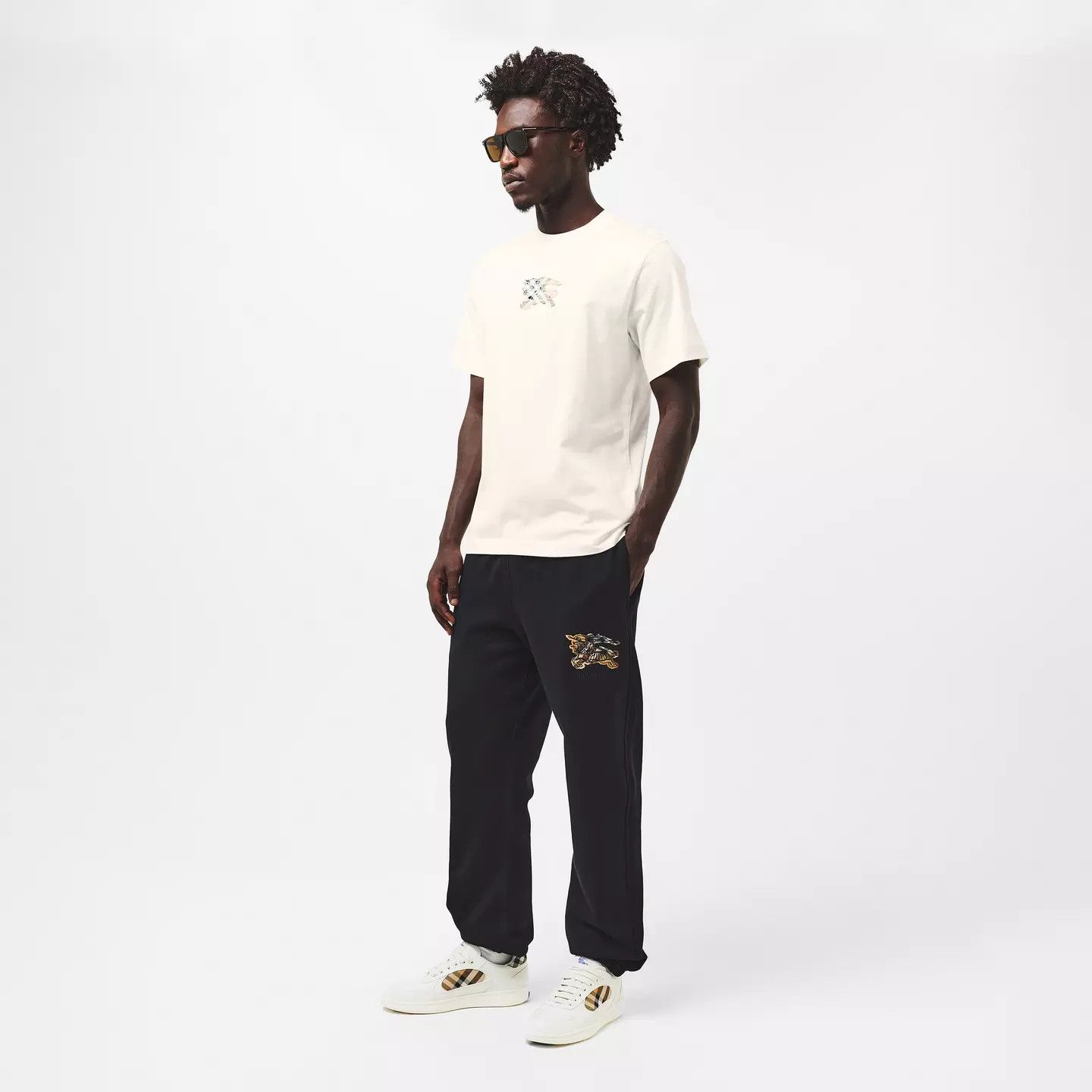 Burberry o1g2r1mq0426 T-Shirt in Chalk Size US S / EU 44-46 / 1 - 6 Thumbnail
