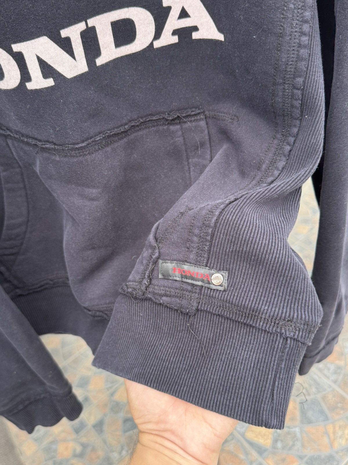 Honda × Vintage Vintage Racing Hoodie Honda Black Size US L / EU 52-54 / 3 - 4 Thumbnail