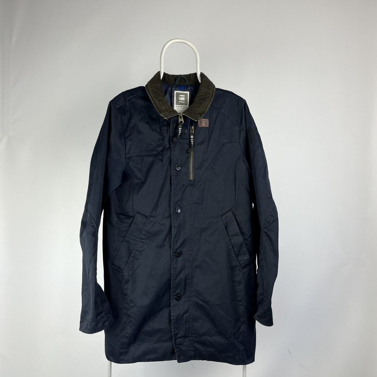 G-Star G Star Raw Doonray Trench coat jacket Men's size Large Size US L / EU 52-54 / 3 - 1 Thumbnail