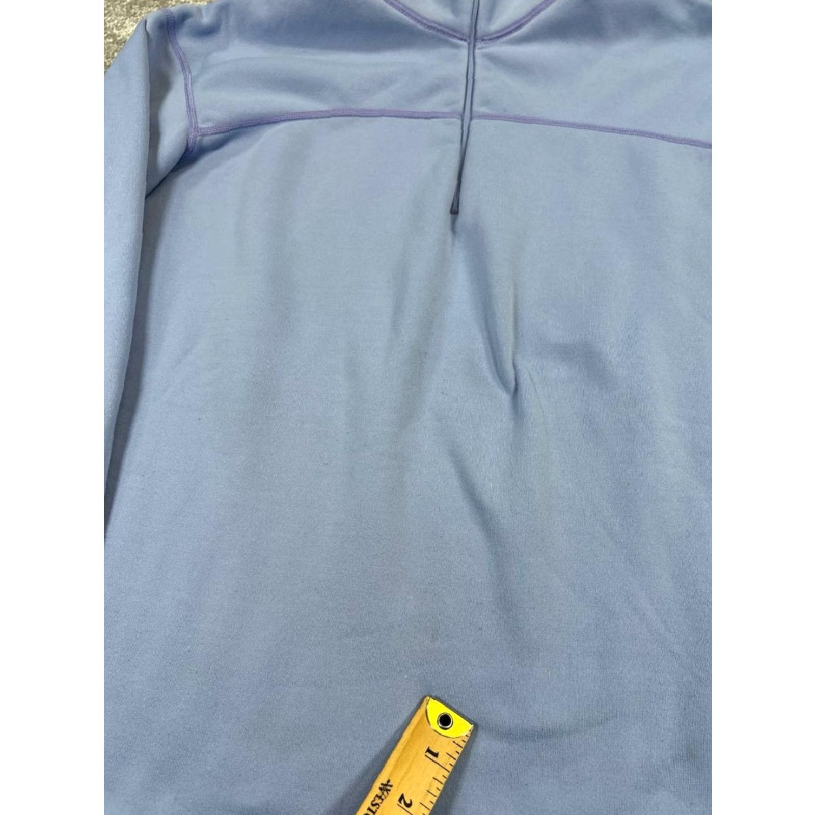 Patagonia Patagonia Capilene Ew Sweater Womens Large Blue Quarter Zip Fleece Size L / US 10 / IT 46 - 7 Thumbnail