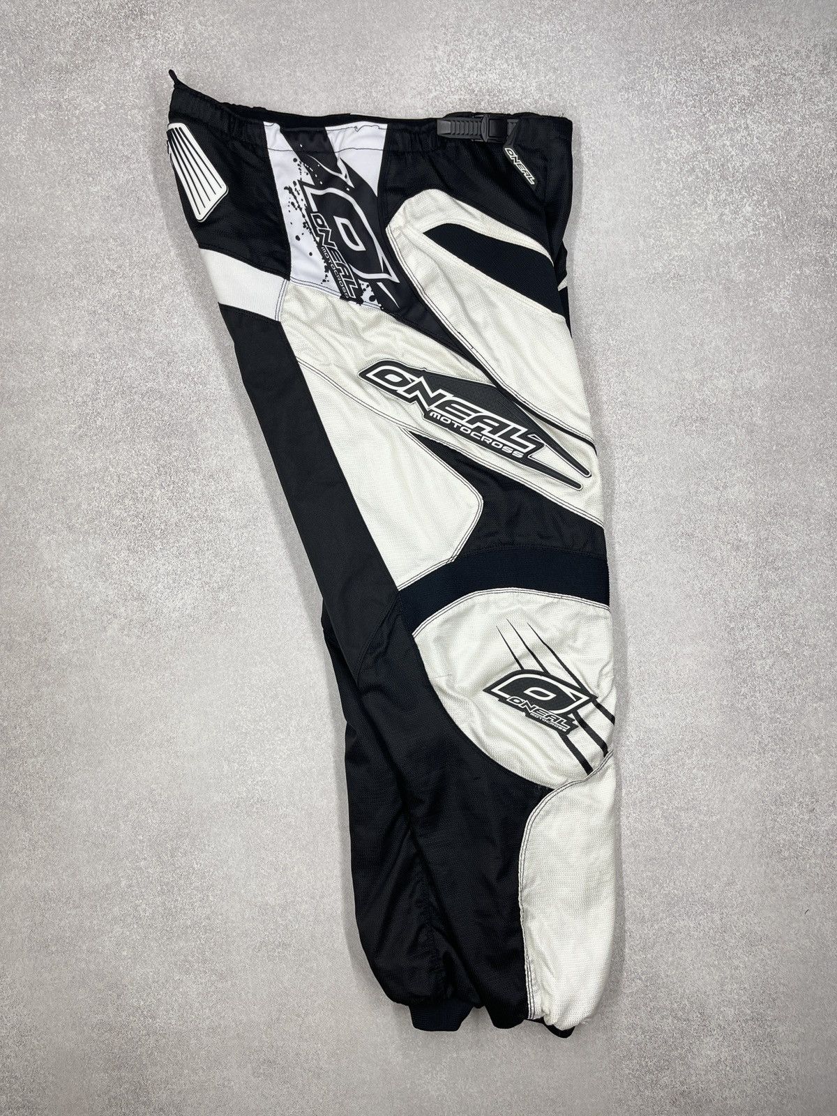 O'Neill Mens Oneal MX Element Motocross Pants Racing Black/White Size US 36 / EU 52 - 3 Thumbnail