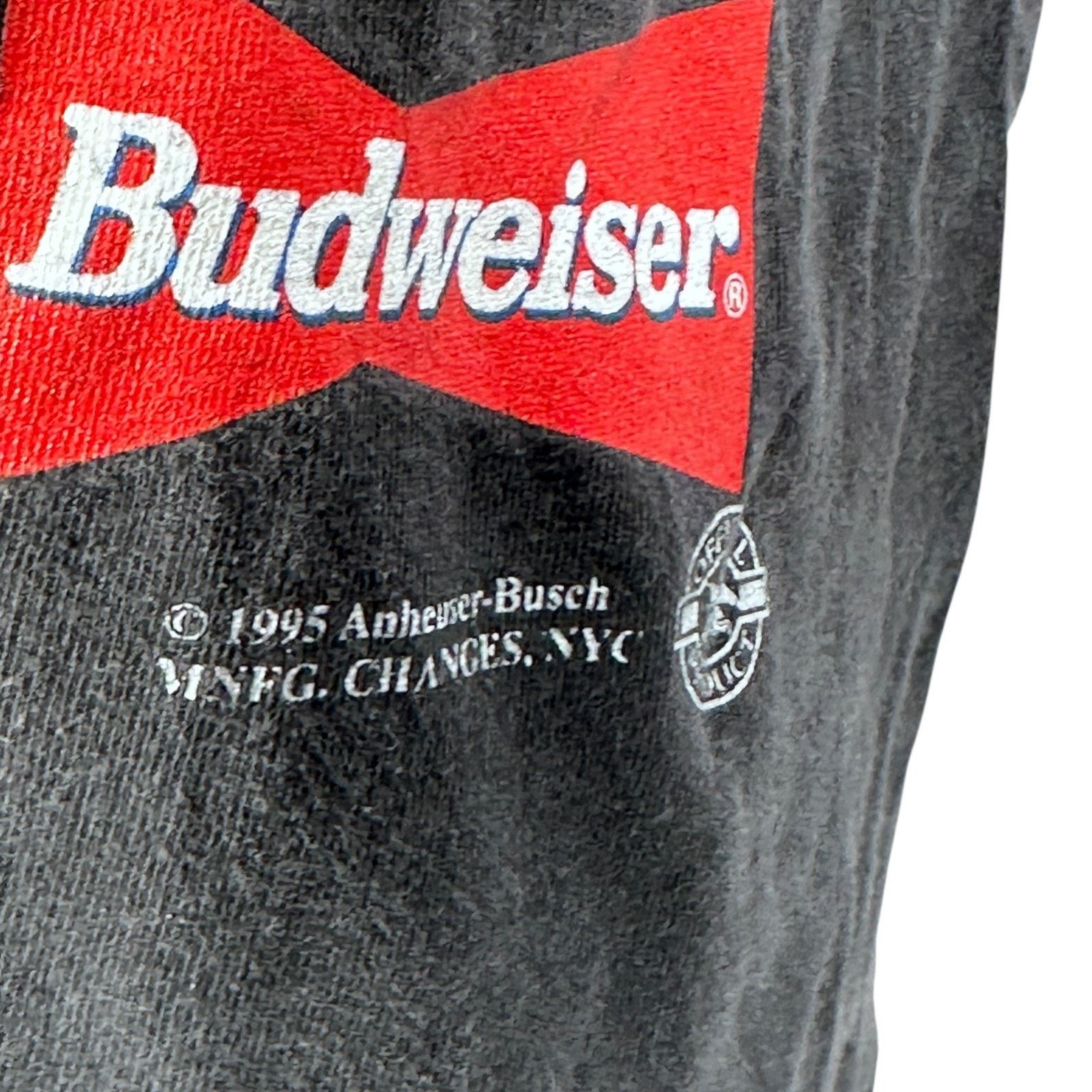 Budweiser Vintage Budweiser Frogs T-Shirt Mens M Black Bud Weis Er Pad Size US M / EU 48-50 / 2 - 5 Thumbnail
