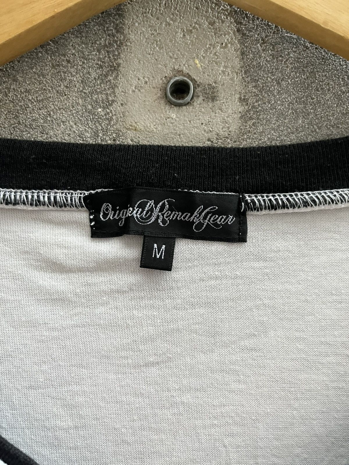 If Six Was Nine Typography Long Sleeve Tee – Archive Gothic Size US M / EU 48-50 / 2 - 9 Thumbnail