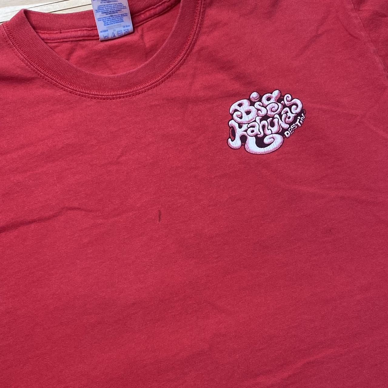 Gildan Vintage Big Kahunas Destin, FL Red Surf Tee Size Medium Size US M / EU 48-50 / 2 - 3 Thumbnail