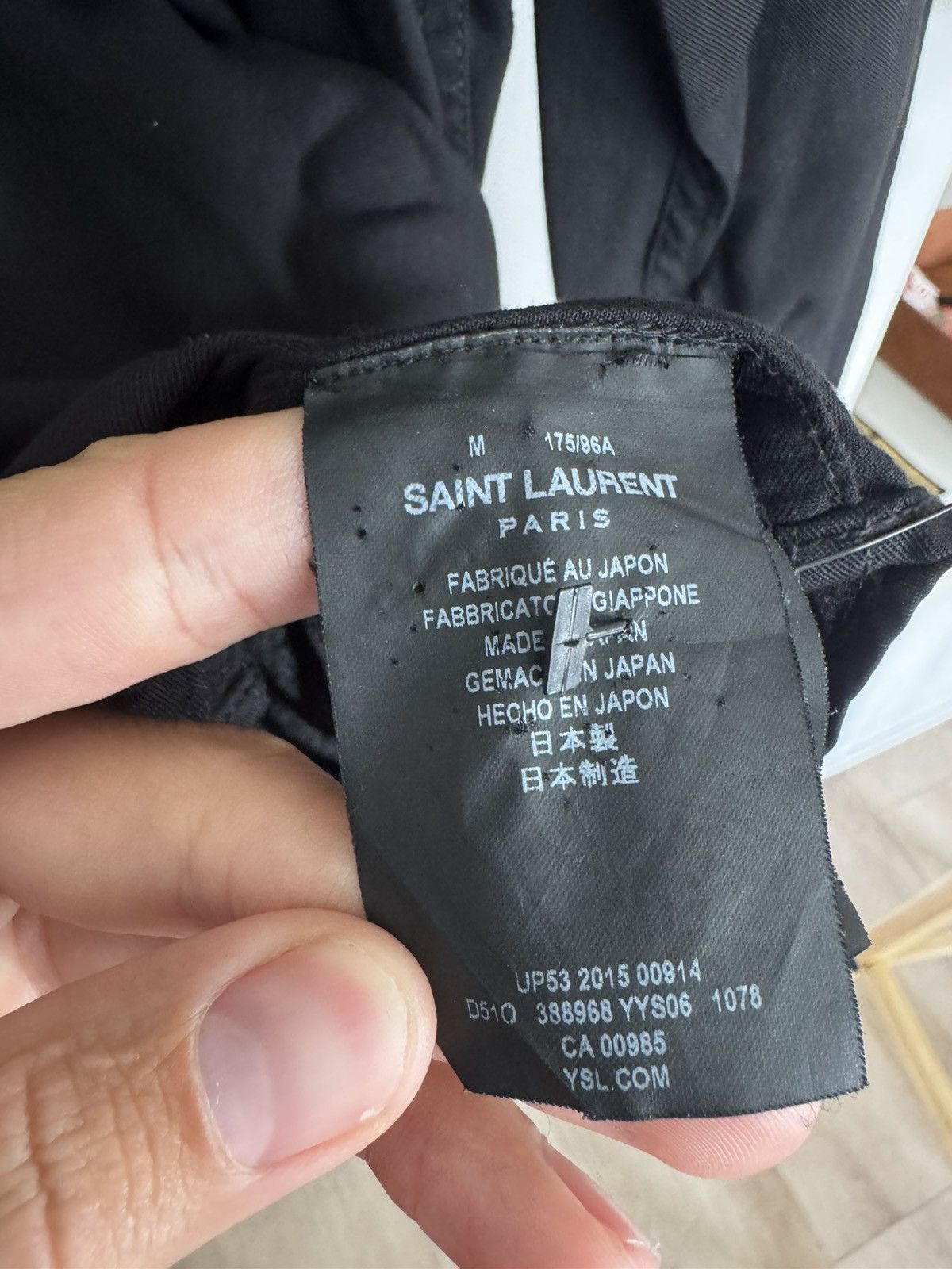 Saint Laurent Paris 2015 western hedi Lyocell Shirt Size US M / EU 48-50 / 2 - 3 Thumbnail