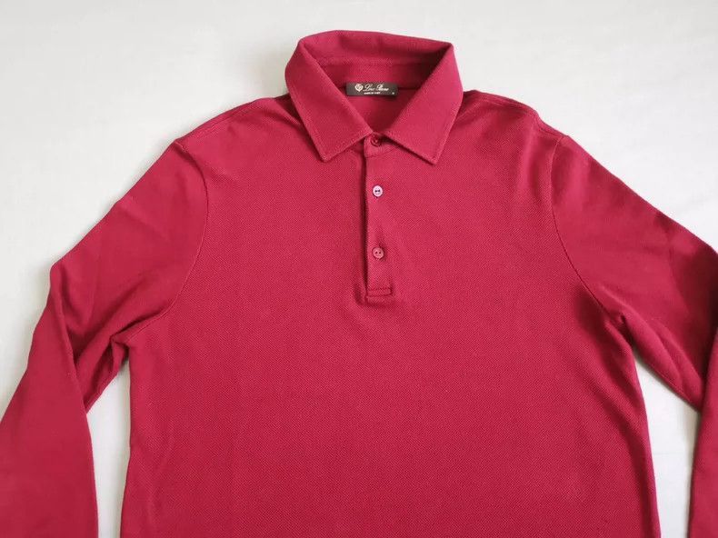 Loro Piana Loro Piana Long Sleeve Polo Shirt- Size US S / EU 44-46 / 1 - 3 Thumbnail