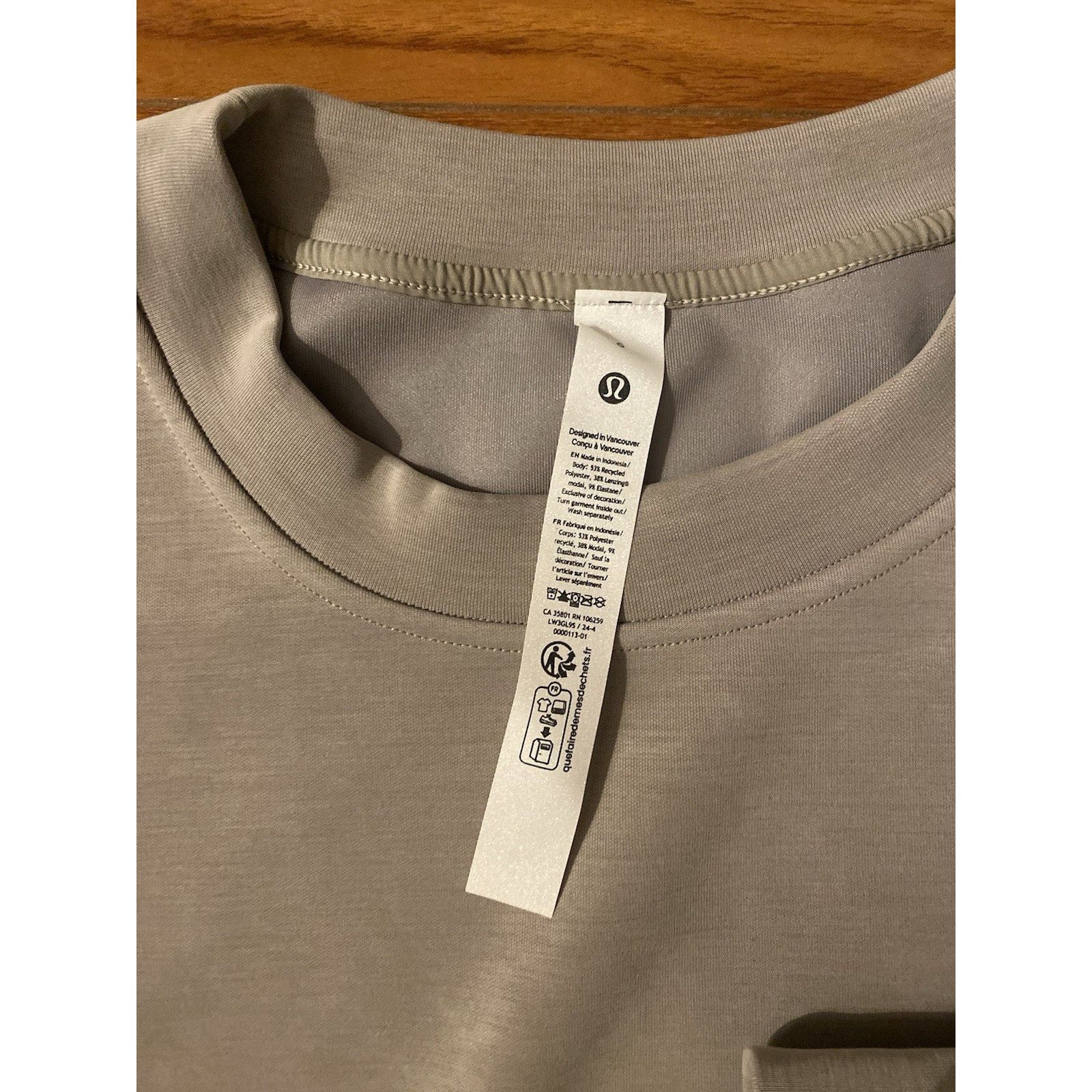 Lululemon Lululemon Oversized Soft Cropped Longsleeve Top Size S / US 4 / IT 40 - 3 Thumbnail