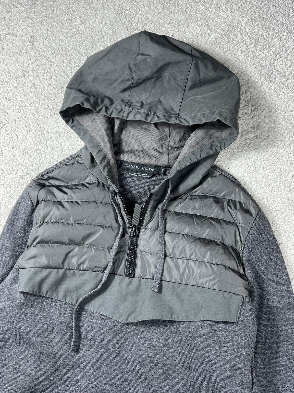 Canada Goose Canada Goose Hybridge Grey Knit Anorak Size M Size US M / EU 48-50 / 2 - 3 Thumbnail