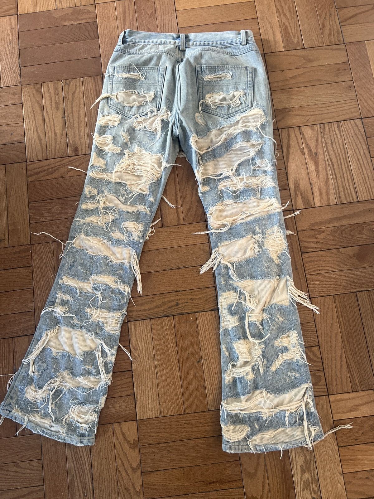 Vintage Undercover Style Distressed Jeans Size US 30 / EU 46 - 3 Thumbnail