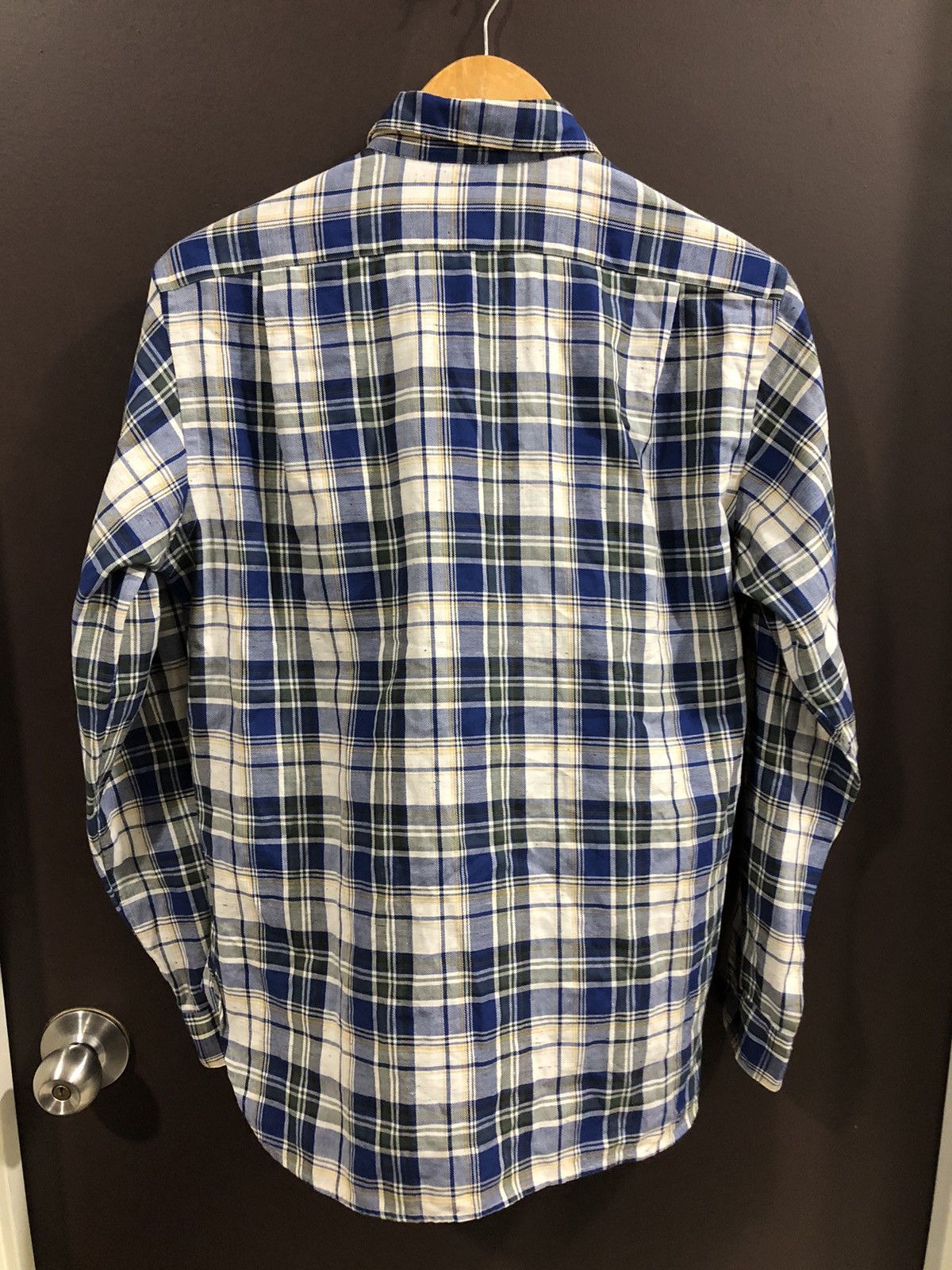 Margaret Howell Margarett Howell Checkered Flannel Button Up L/S Shirt Size US M / EU 48-50 / 2 - 2 Thumbnail