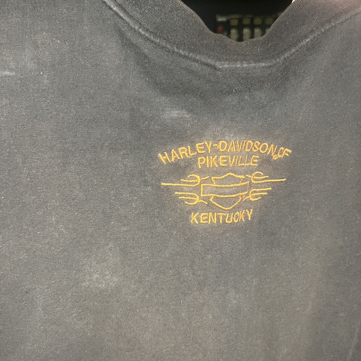 Harley Davidson Pocket Logo Embroidered Sun Faded Tank Top Size Medium Size US M / EU 48-50 / 2 - 5 Thumbnail