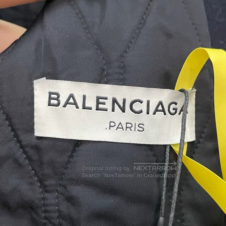 Balenciaga Balenciaga Black Double Breasted Wool Coat Size US M / EU 48-50 / 2 - 3 Thumbnail