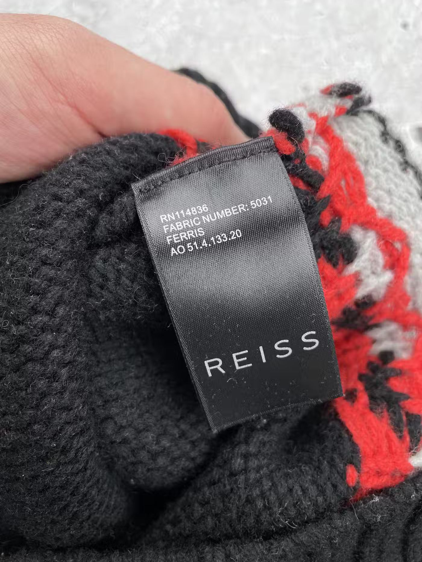 Reiss × Vintage Reiss Vintage Knitted Sweater Size US M / EU 48-50 / 2 - 12 Thumbnail