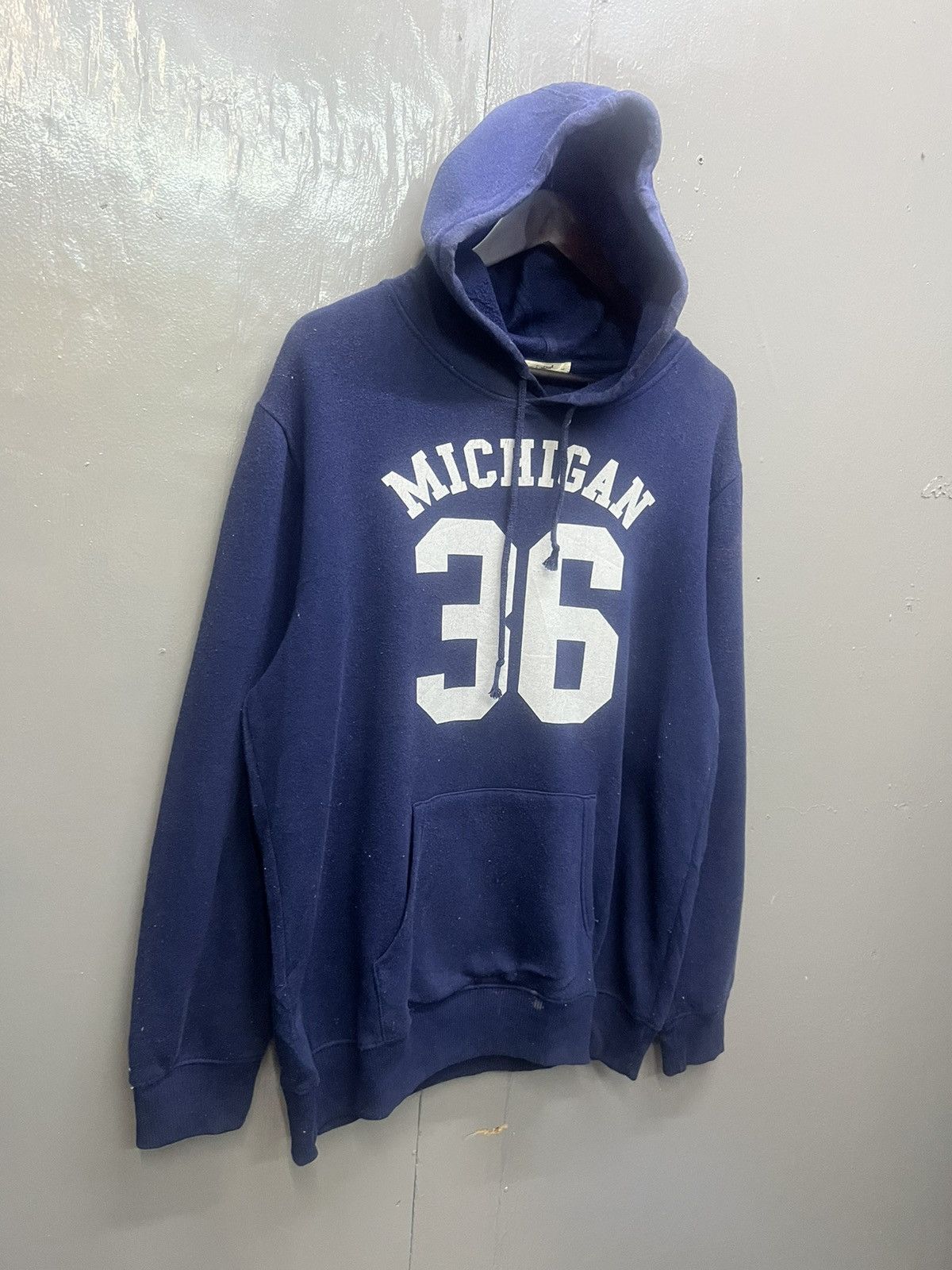 Vintage Michigan 36 Hoodies Size US L / EU 52-54 / 3 - 2 Thumbnail