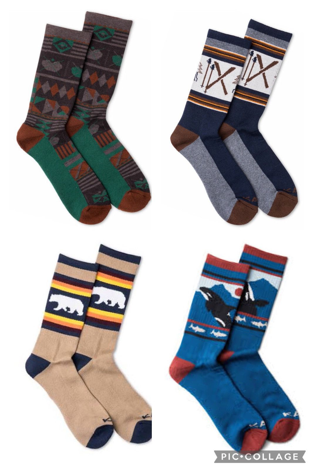 KAVU KAVU Moonwalk Socks Size ONE SIZE - 2 Thumbnail