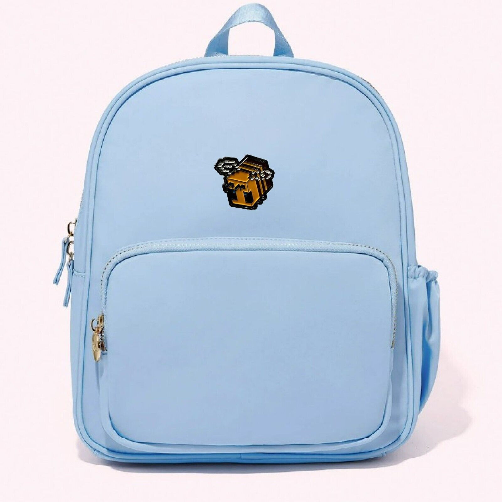 Other ⭐Minecraft Pixel Bee Enamel Lapel Hat Backpack Pin Badge Vid Size ONE SIZE - 2 Thumbnail