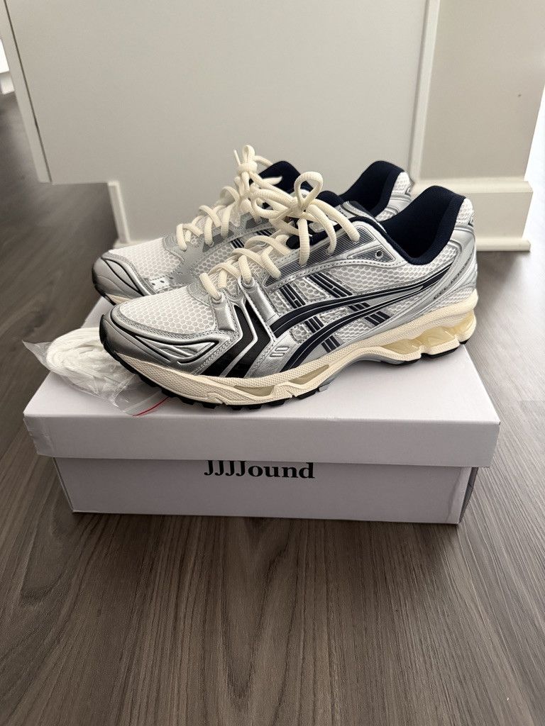 Asics × JJJJound JJJJound x Asics Gel-Kayano 14 White Navy Size US 10.5 / EU 43-44 - 1 Thumbnail
