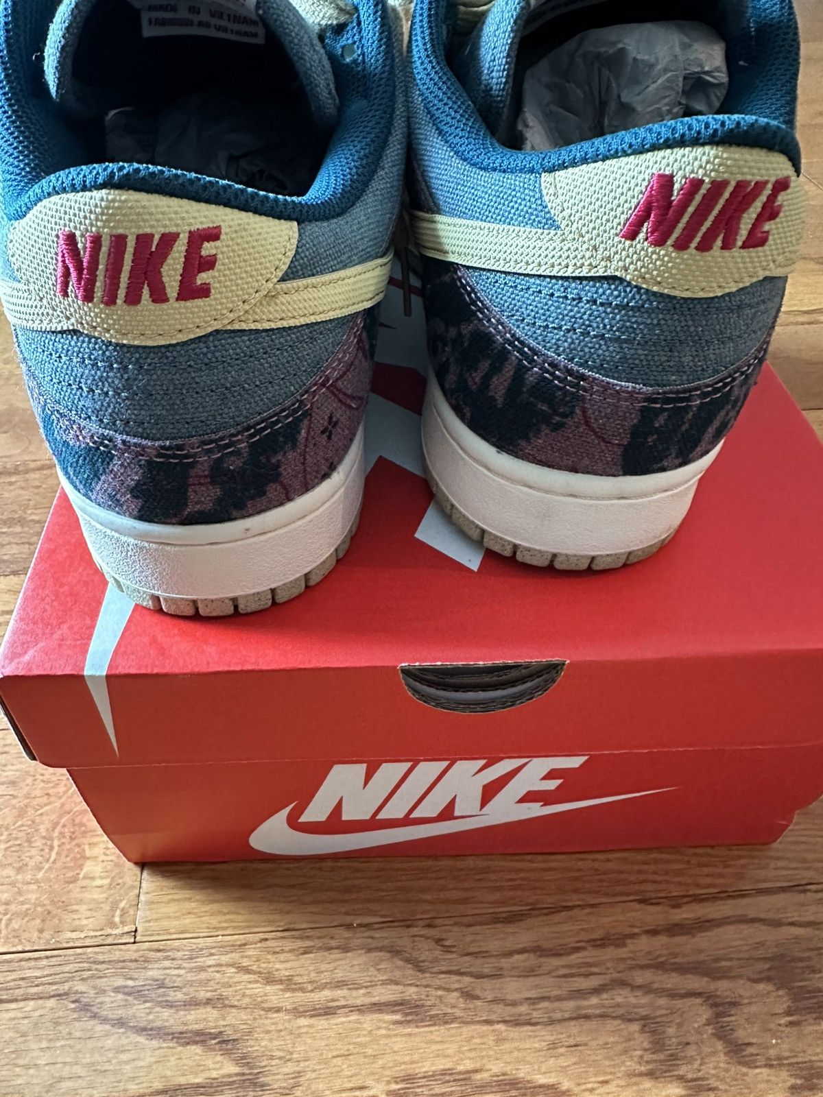 Nike Dunk Low Community Garden Size US 12 / EU 45 - 4 Thumbnail