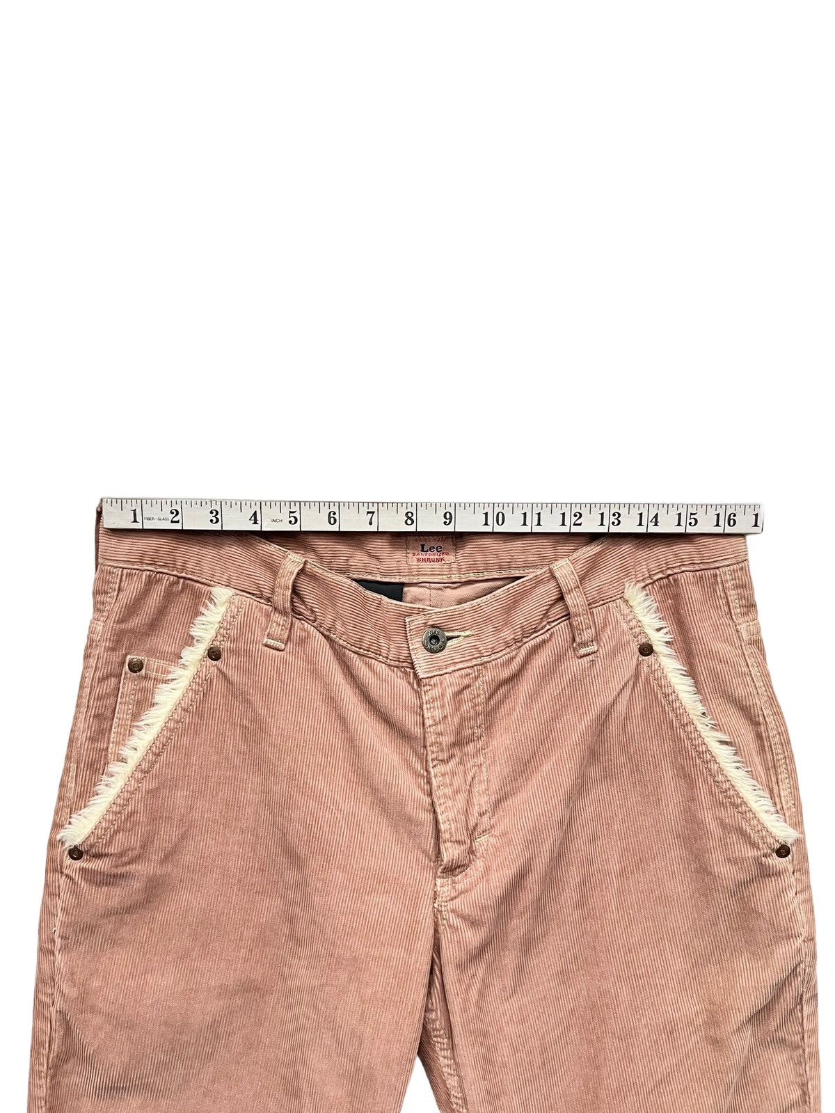 AKM VERRARE☃️WINTER FLARED❄️LEE x AKM JAPAN Lined Corduroy Pants Size US 32 / EU 48 - 15 Thumbnail