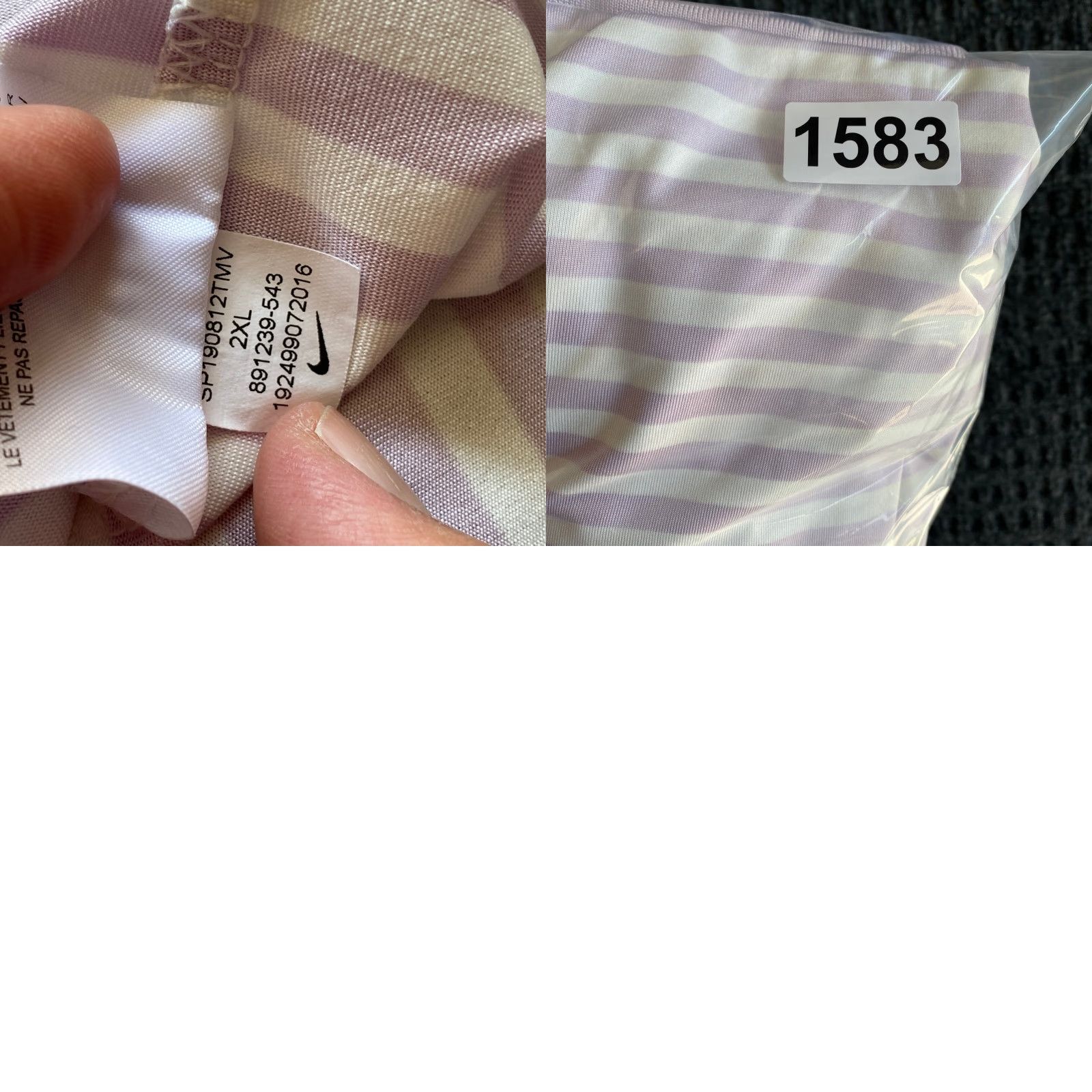 Nike Nike Golf Polo Shirt Striped Short Sleeve XXL Pink Men’s Casual Wear Lightweight Breathable Swoosh Logo Baseball? Wait. Size US XXL / EU 58 / 5 - 8 Thumbnail