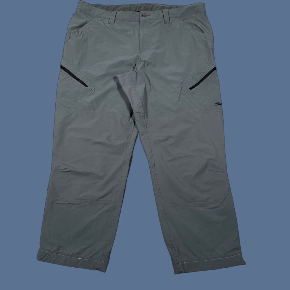 Marmot Marmot Cargo Pants Mens 40x28 Gray Nylon Stretch Hiking Outdoor Performance Size US 40 / EU 56 - 1 Thumbnail