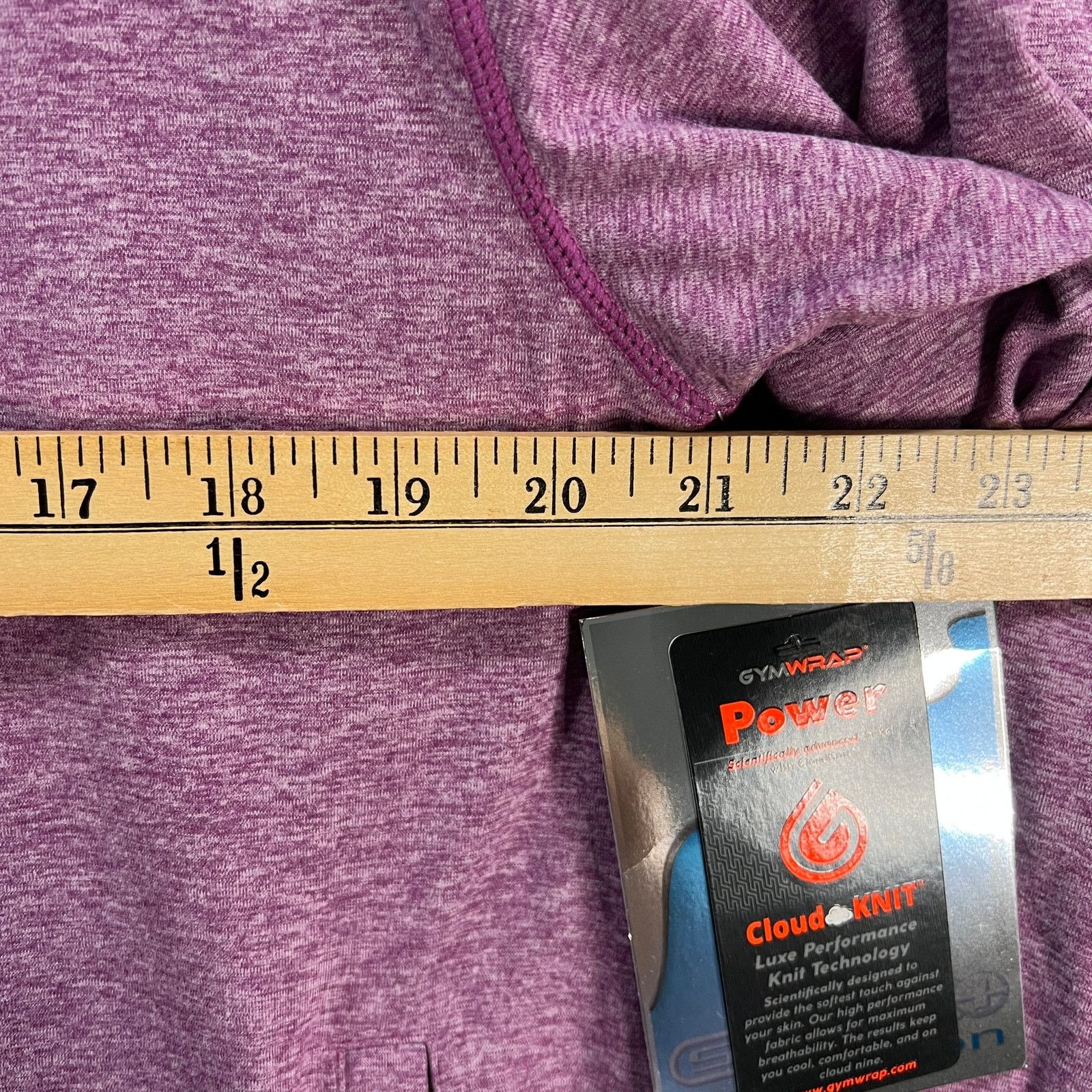 Other Gymwrap Heathered Knit Zip-Up Jacket with Side Pockets Size L / US 10 / IT 46 - 7 Thumbnail